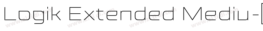 Logik Extended Mediu字体转换